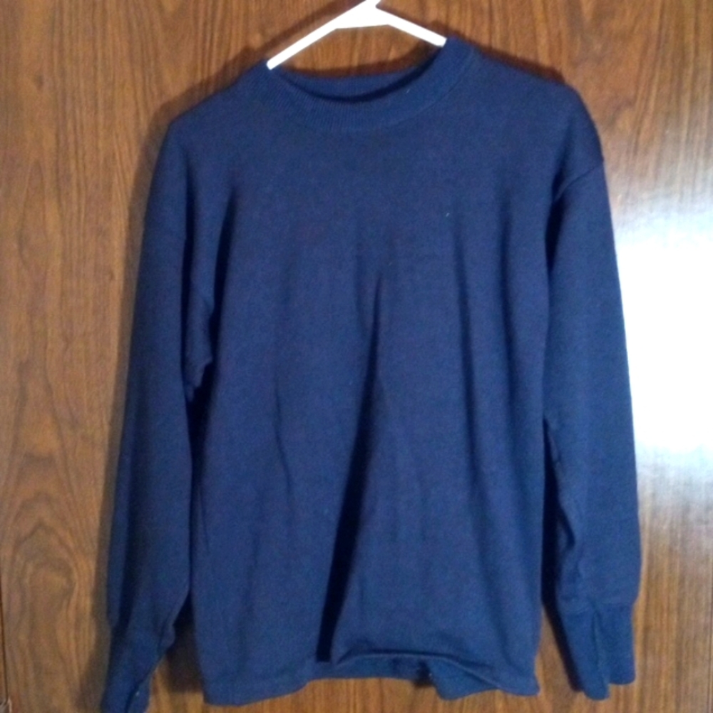 Seawolf by DEVOLD M(52) black long sleeves thermal top